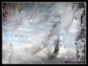 Zimska umetnost - mraz po staklu šara